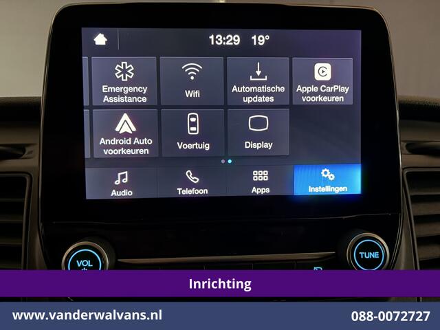 Ford TRANSIT CUSTOM 2.0 TDCI 130pk L2H1 inrichting Euro6 Airco | Camera | LED | 2800kg Trekhaak | Omvormer | Apple Carplay Cruisecontrol, Android Auto, Verwarmde Voorruit, Parkeersensoren, Bijrijdersbank
