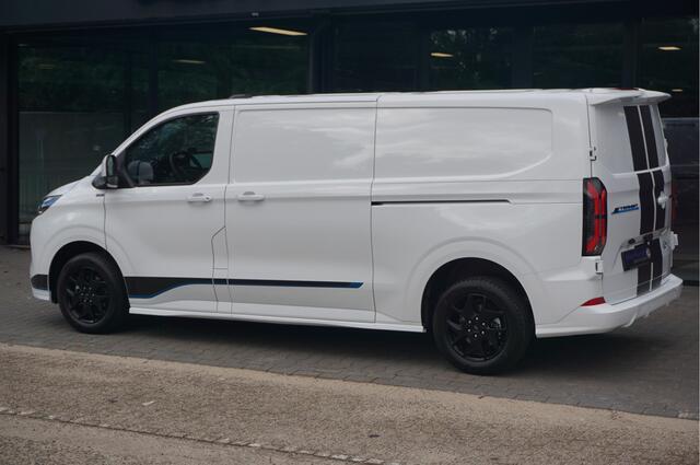 Ford TRANSIT CUSTOM E-Transit 340L 218PK 71KWH Sport AUT Apple CP/Android A, Cam, 17" LM, 2x Schuifdeur!! NR. 652