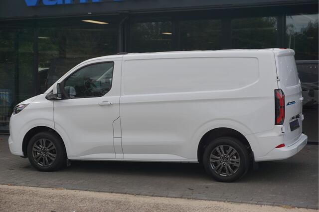 Ford TRANSIT CUSTOM 320S 218PK 71KWH Limited Elektrisch AUT BPM VRIJ!! Apple CP / Android A, LED, 17" LM!! NR. EC02
