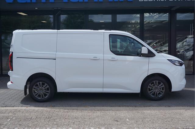 Ford TRANSIT CUSTOM 320S 218PK 71KWH Limited Elektrisch AUT BPM VRIJ!! Apple CP / Android A, LED, 17" LM!! NR. EC02