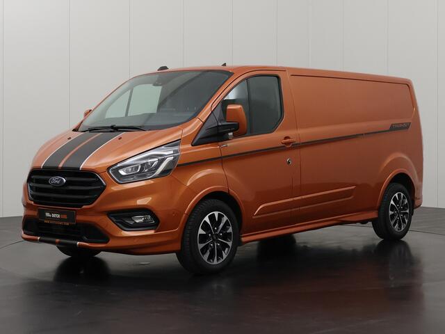 Ford TRANSIT CUSTOM 2.0TDCi 185PK Automaat Lang | Leder | Led | Trekhaak | Multimedia | Airco | Cruise