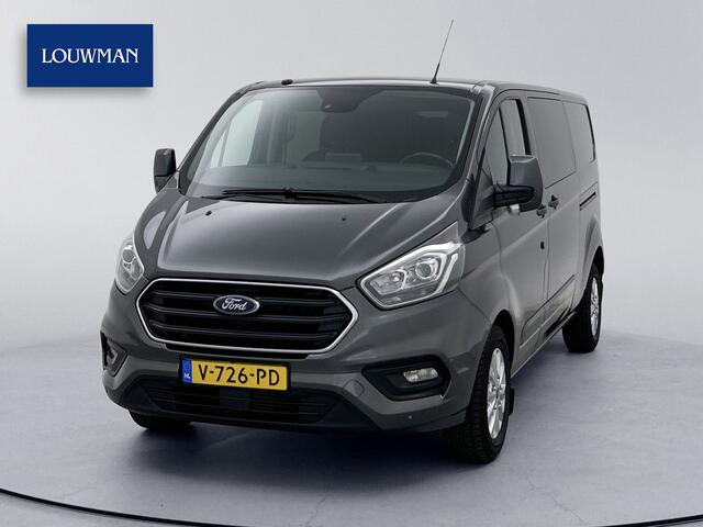 Ford TRANSIT CUSTOM 300 2.0 TDCI L2H1 Limited DC 170pk Navigatie Schuifdeur L+R Dubbele cabine Stoelverwarming