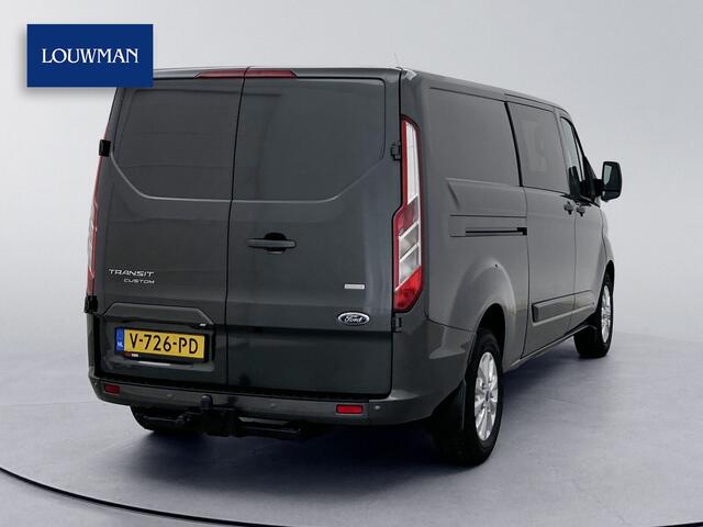 Ford TRANSIT CUSTOM 300 2.0 TDCI L2H1 Limited DC 170pk Navigatie Schuifdeur L+R Dubbele cabine Stoelverwarming