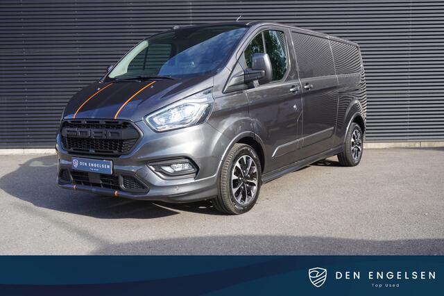 Ford TRANSIT CUSTOM 320 185pk Automaat L2H1 Sport Raptor 2x Schuifdeur Apple Carplay Trekhaak Lederen bekleding Parkeersensoren