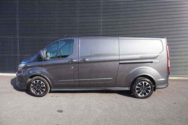 Ford TRANSIT CUSTOM 320 185pk Automaat L2H1 Sport Raptor 2x Schuifdeur Apple Carplay Trekhaak Lederen bekleding Parkeersensoren