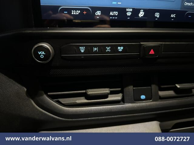 Ford TRANSIT CUSTOM 2.0 TDCI 136pk L2H1 Dubbele Cabine Euro6 Airco | 6-Zits | Camera | Apple Carplay | Cruisecontrol | LED Android Auto, Parkeersensoren, Verwarmde voorruit, Bijrijdersbank, 2800kg trekvermogen