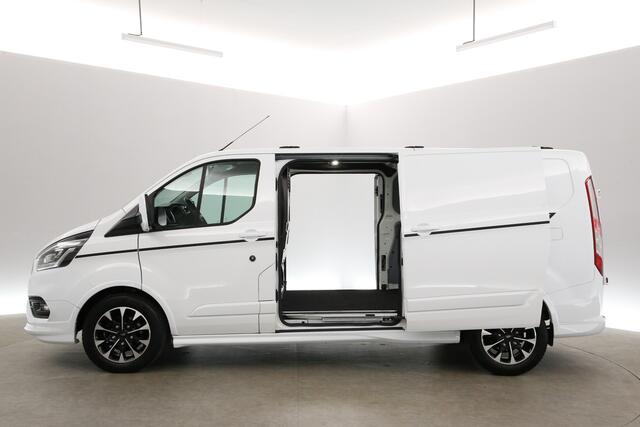 Ford TRANSIT CUSTOM 2.0 TDCI L2H1 185PK Sport | Automaat | Airco | Cruise | Carplay | Camera | 3 Zits | Trekhaak | 2xSchuifdeur