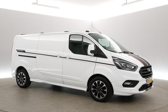Ford TRANSIT CUSTOM 2.0 TDCI L2H1 185PK Sport | Automaat | Airco | Cruise | Carplay | Camera | 3 Zits | Trekhaak | 2xSchuifdeur