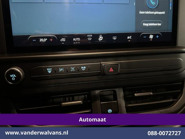 Ford TRANSIT CUSTOM 2.0 TDCI 136pk Automaat L1H1 Euro6 Airco | Camera | Apple Carplay | LED | Cruisecontrol | 2470kg Trekhaak Android Auto, Verwarmde voorruit, Parkeersensoren, Bijrijdersbank