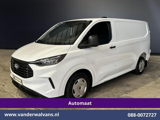 Ford TRANSIT CUSTOM 2.0 TDCI 136pk Automaat L1H1 Euro6 Airco | Camera | Apple Carplay | LED | Cruisecontrol | 2470kg Trekhaak Android Auto, Verwarmde voorruit, Parkeersensoren, Bijrijdersbank