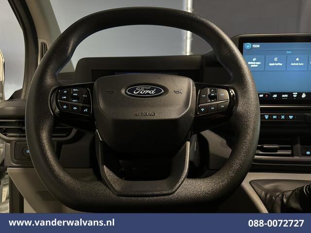 Ford TRANSIT CUSTOM 2.0 TDCI 136pk L2H1 Euro6 Airco | Camera | LED | Apple Carplay | Cruisecontrol Android Auto, Verwarmde voorruit, Parkeersensoren, Bijrijdersbank, 2740kg trekvermogen