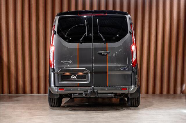 Ford TRANSIT CUSTOM 300 2.0 TDCI 170 PK L2H1 Limited DC | ACC | Elek stoelen | Lederen bekleding | Navigatie | CarPlay | Camera | Trekhaak | Orig. NL auto | Nieuwe APK – foto 6