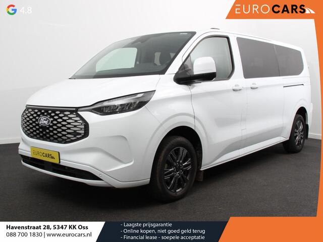 Ford TRANSIT CUSTOM e-Transit 340 L2H1 Limited 65 kWh 8 persoons Automaat Cruise Control Airco Lichtmetalen Velgen