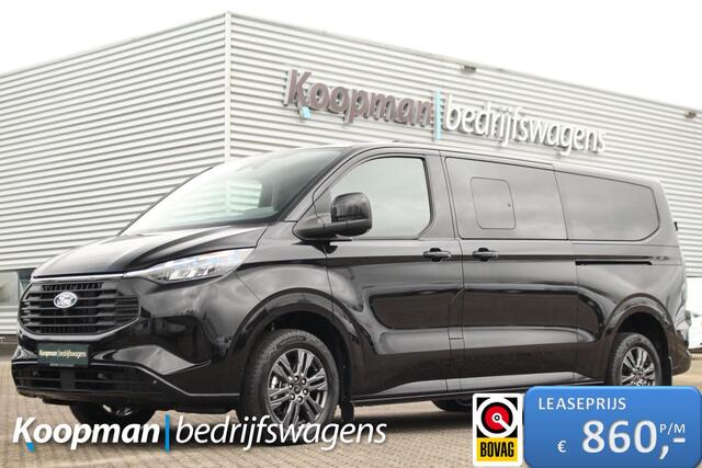 Ford TRANSIT CUSTOM 2.5 PHEV 233pk L2H1 Kombi Limited | 8-Persoons | Incl. BPM | Stuur + Stoelverwarming | Keyless | Lease 860,- p/m