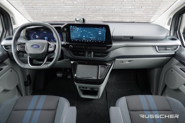 Ford TRANSIT CUSTOM E-Transit L2H1 218Pk Aut. | Tourneo Sport | 8-Persoons | Nieuwe 71kWh Accu | Elektrisch | Panoramadak | 360° Camera | 19'' – foto 2