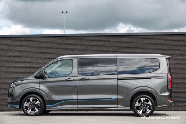 Ford TRANSIT CUSTOM E-Transit L2H1 218Pk Aut. | Tourneo Sport | 8-Persoons | Nieuwe 71kWh Accu | Elektrisch | Panoramadak | 360° Camera | 19'' – foto 3