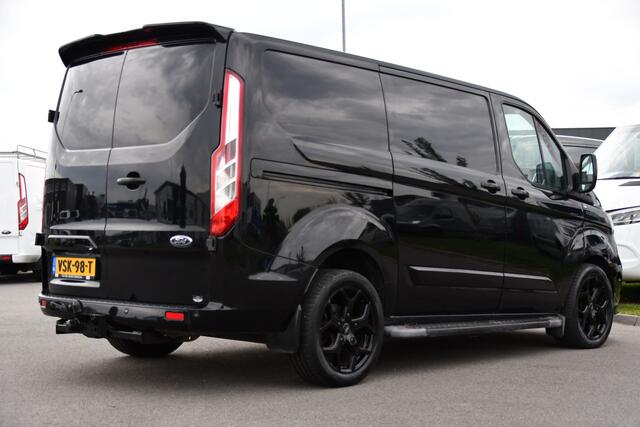 Ford TRANSIT CUSTOM 280 2.0 TDCI L1H1 Black Edition Camera, Cruise, Carplay, 170pk, Automaat, Stoelverwarming, Trekhaak, Multimedia, Xenon, Uniek! – foto 6