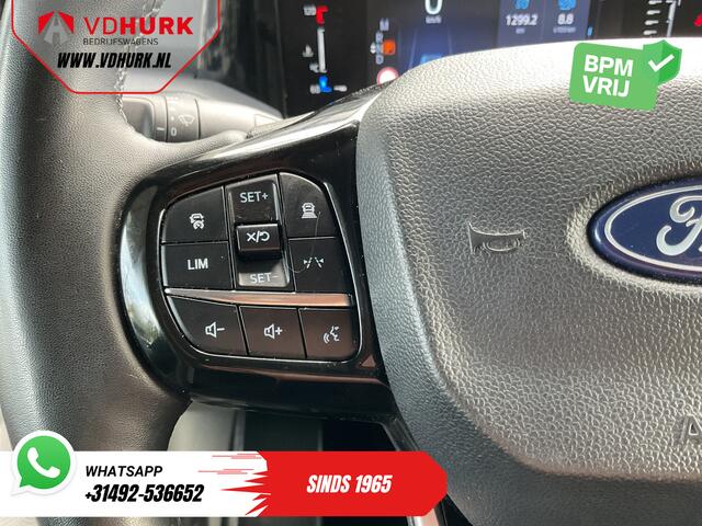 Ford TRANSIT CUSTOM 2.0 TDCI 170 pk Aut. L2 LED/ Adapt.Cruise/ 2x Schuifdeur/ Carplay/ Stoelverw./ Stuurverw./ Navi/ Climate/ Camera/ 17'LMV/ PDC/ Trekhaak – foto 8
