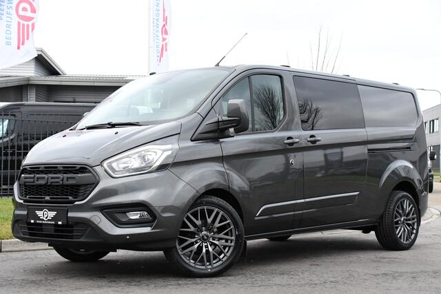 Ford TRANSIT CUSTOM 300 2.0 TDCI L2H1 DC Raptor Edition Limited Camera, Cruise, Carplay, 130pk, Automaat, Sensoren, Multimedia, 2 x Schuifdeur, UNIEK! – foto 4