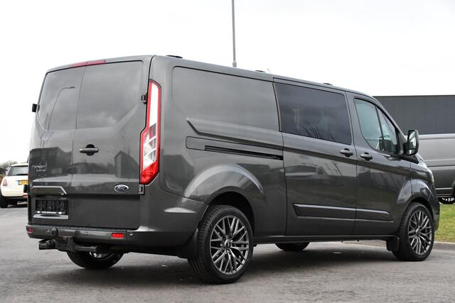 Ford TRANSIT CUSTOM 300 2.0 TDCI L2H1 DC Raptor Edition Limited Camera, Cruise, Carplay, 130pk, Automaat, Sensoren, Multimedia, 2 x Schuifdeur, UNIEK! – foto 6