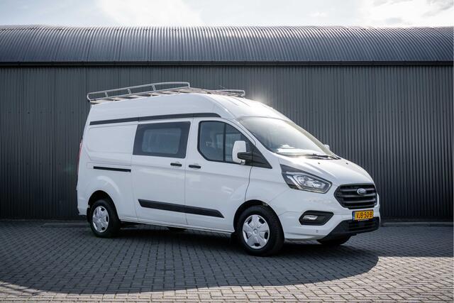 Ford TRANSIT CUSTOM 2.0 EcoBlue | L2H2 | Dubbele Cabine | Cruise | 1e Eigenaar | PDC | Stoelverw. | Airco | Trekhaak | Imperiaal – foto 4