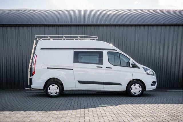 Ford TRANSIT CUSTOM 2.0 EcoBlue | L2H2 | Dubbele Cabine | Cruise | 1e Eigenaar | PDC | Stoelverw. | Airco | Trekhaak | Imperiaal – foto 6