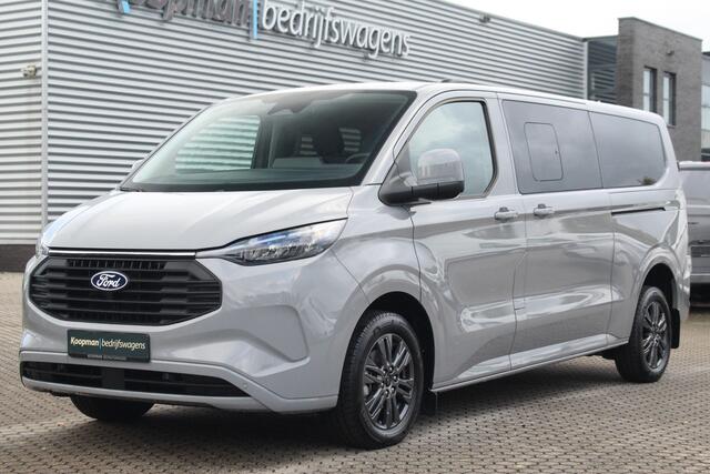 Ford TRANSIT CUSTOM 2.5 PHEV 233pk L2H1 Limited | Dubbel Cabine | ZERO emissie-proof | Incl BPM | Stuur + Stoelverwarming | Keyless | Lease 878,- p/m – foto 2