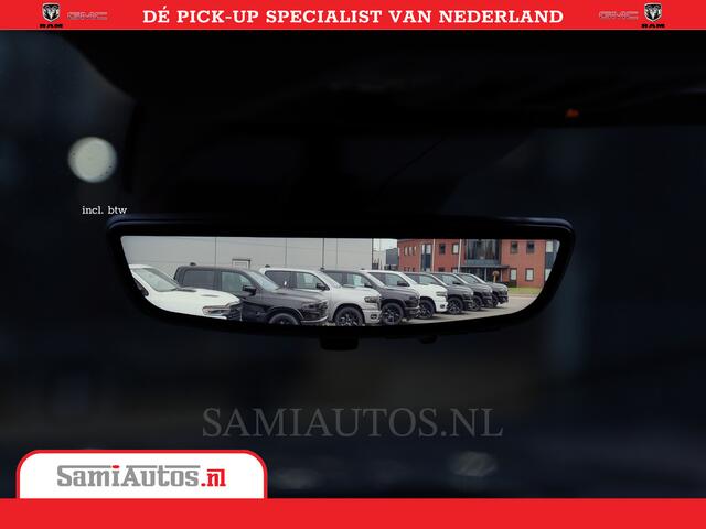 GMC SIERRA DENALI 6.2 V8 | HUD | 360CAMERA | HEAD-UP | APPLE CARPLAY | VIRTUAL COCKPIT | BLACK LEDER | | FULL OPTION | DUBBELE CABINE | 5 PERSOONS | PICK UP | VOORRAAD NR 431569