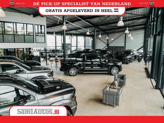 GMC SIERRA DENALI 6.2 V8 426PK | VIRTUAL COCKPIT | HEAD-UP | LANE ASSIST | 360 CAMERA | BLACK LEDER | DUBBELE CABINE | 5 PERSOONS | GARANTIE | DC | Pick up VOORRAAD NR 433388