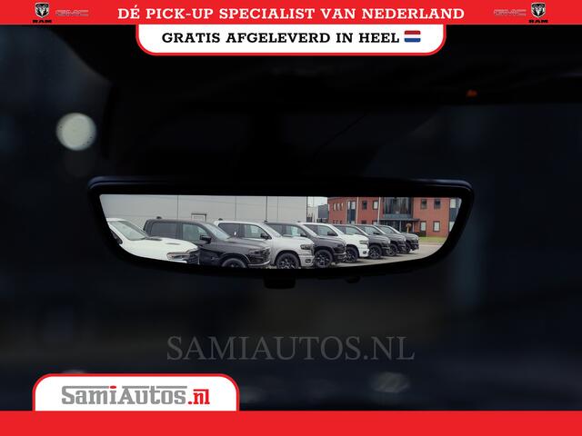 GMC SIERRA DENALI 6.2 V8 426PK | VIRTUAL COCKPIT | HEAD-UP | LANE ASSIST | 360 CAMERA | BLACK LEDER | DUBBELE CABINE | 5 PERSOONS | GARANTIE | DC | Pick up VOORRAAD NR 433388