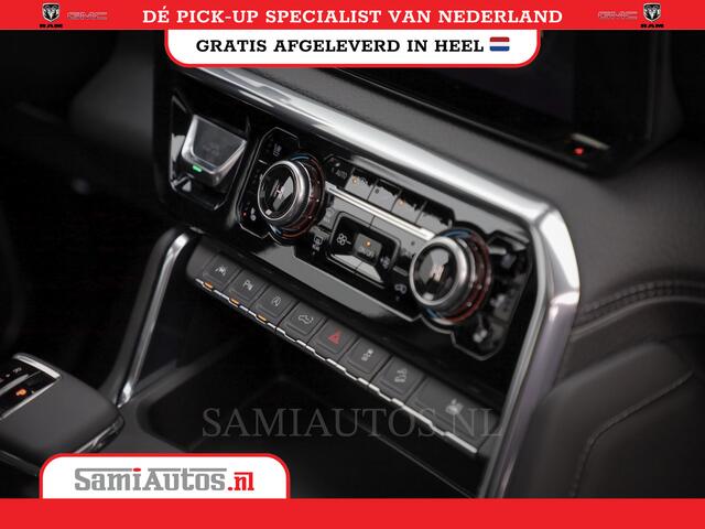 GMC SIERRA DENALI 6.2 V8 426PK | HUD | 360CAMERA | HEAD-UP | LANE ASSIST | VIRTUAL COCKPIT | BLACK LEDER | DUBBELE CABINE | 5 PERSOONS | PICK UP | Voorraad Nr 433794