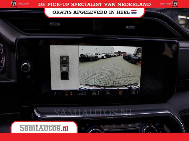 GMC SIERRA DENALI FULL OPTION | BPM VRIJ | FULL LED | 360CAMERA | OPEN DAK | HEAD-UP | LANE ASSIST | VIRTUAL COCKPIT | BLACK LEDER | DUBBELE CABINE | 5 PERSOONS | PICK UP | Voorraad Nr 418902