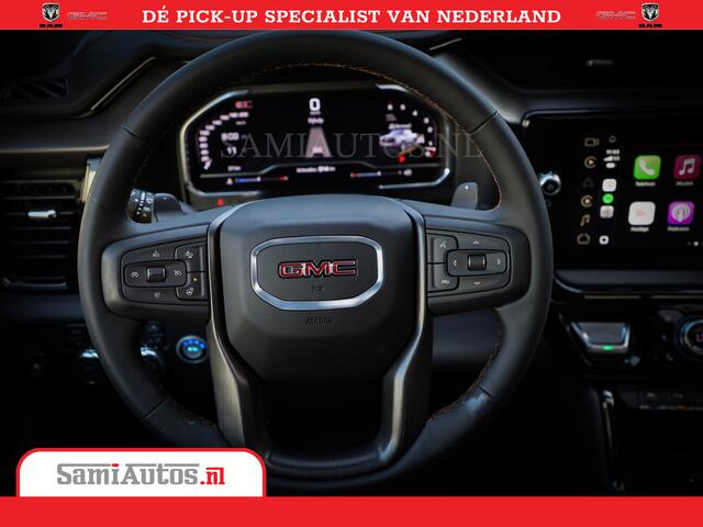 GMC SIERRA AT4 6.2 V8 | Prijs Compleet met Garantie en Lpg en Rijklaarmaak kosten | Dubbele Cabine met Royale 5 Zitplaatsen | BPM vrij | Nu Leverbaar uit Voorraad | Voorraad Nr 2240 - 8364 |