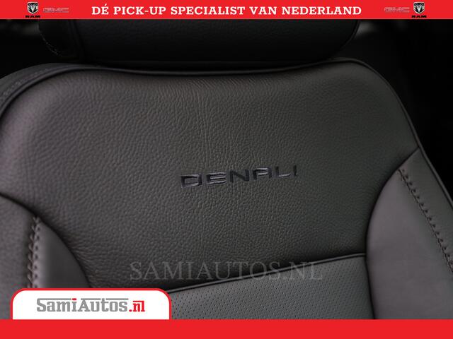 GMC SIERRA DENALI | All-In Prijs | 6,2 V8 Full Option | De Meest Luxe Pick-Up in zijn Klasse | Comfortabele Dubbele Cabine met Royale 5 Zitplaatsen | BPM vrij | Nu Leverbaar uit Voorraad | Voorraad Nr 420229