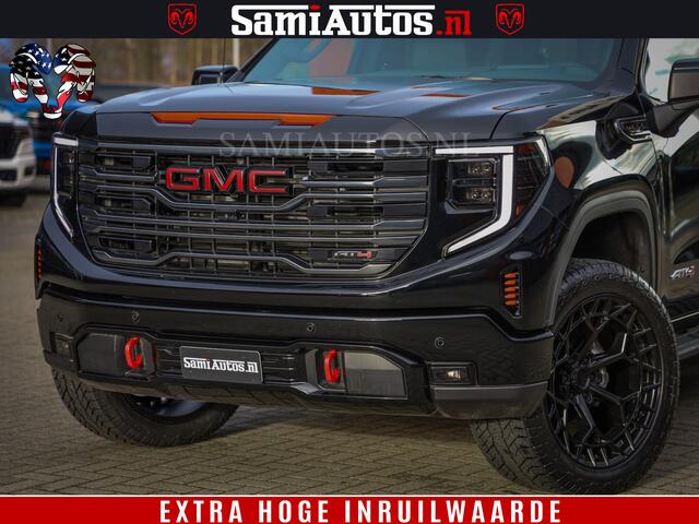 GMC SIERRA AT4 6.2 V8 | Alle opties | Dubbele Cabine met Royale 5 Zitplaatsen | BPM vrij | Nu Leverbaar uit Voorraad | Voorraad Nr 248378 |
