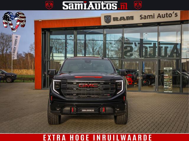 GMC SIERRA AT4 6.2 V8 | Alle opties | VIRTUAL COCKPIT | DC | RAM DEALER NEDERLAND | Dubbele Cabine met Royale 5 Zitplaatsen | BPM vrij | Nu Leverbaar uit Voorraad | Voorraad Nr 238919 |