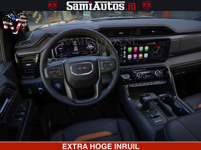GMC SIERRA AT4 6.2 V8 | VIRTUAL COCKPIT | BOM VOL | DC | LPG | RAM DEALER NEDERLAND | Dubbele Cabine met Royale 5 Zitplaatsen | BPM vrij | Nu Leverbaar uit Voorraad | Voorraad Nr 238940 |