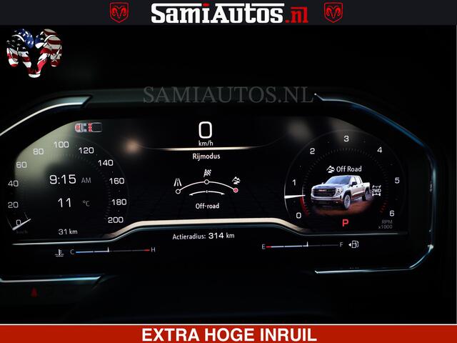 GMC SIERRA AT4 6.2 V8 4X4 | LPG | VIRTUAL COCKPIT | HUD | BOM VOL | DC | RAM DEALER NEDERLAND | | GRIJSKENTEKEN | DUBBELE CABINE | PICK UP | VOORRAAD 261530 |