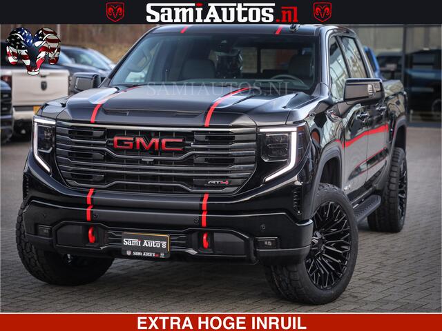 GMC SIERRA AT4 6.2 V8 | VIRTUAL COCKPIT | BOM VOL | DC | LPG | RAM DEALER NEDERLAND | Dubbele Cabine met Royale 5 Zitplaatsen | BPM vrij | Nu Leverbaar uit Voorraad | Voorraad Nr 238940 |