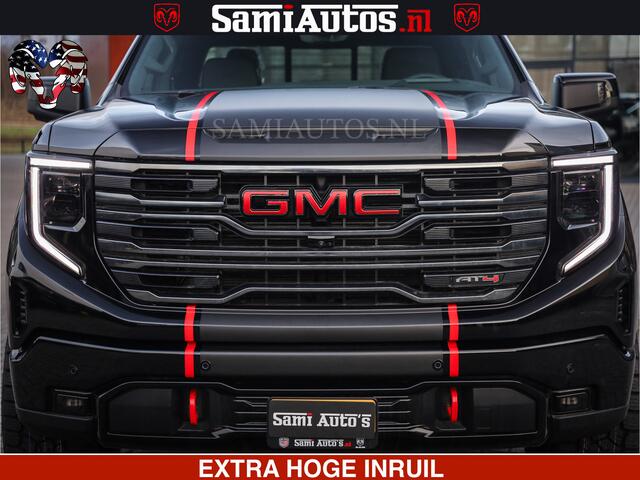 GMC SIERRA AT4 6.2 V8 | VIRTUAL COCKPIT | BOM VOL | DC | LPG | RAM DEALER NEDERLAND | Dubbele Cabine met Royale 5 Zitplaatsen | BPM vrij | Nu Leverbaar uit Voorraad | Voorraad Nr 238940 |