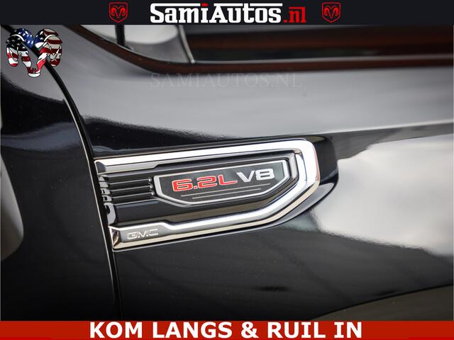 GMC SIERRA DENALI | All-In Prijs | 6,2 V8 Full Option | De Meest Luxe Pick-Up in zijn Klasse | Comfortabele Dubbele Cabine met Royale 5 Zitplaatsen | BPM vrij | Nu Leverbaar uit Voorraad | Voorraad Nr 9194