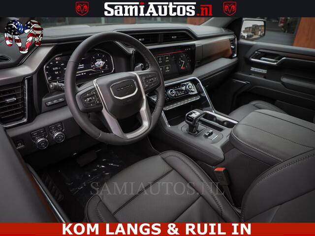 GMC SIERRA DENALI 6.2 V8 426PK Full Option | De Meest Luxe Pick-Up in zijn Klasse | Comfortabele Dubbele Cabine met Royale 5 Zitplaatsen | BPM vrij | Nu Leverbaar uit Voorraad | Voorraad Nr 1539