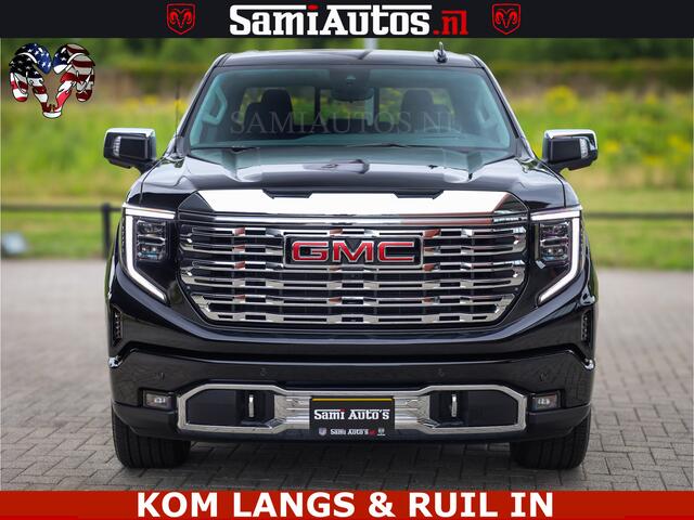 GMC SIERRA DENALI | All-In Prijs | 6,2 V8 Full Option | De Meest Luxe Pick-Up in zijn Klasse | Comfortabele Dubbele Cabine met Royale 5 Zitplaatsen | BPM vrij | Nu Leverbaar uit Voorraad | Voorraad Nr 1788