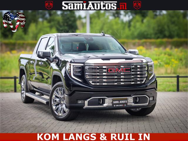 GMC SIERRA DENALI | All-In Prijs | 6,2 V8 Full Option | De Meest Luxe Pick-Up in zijn Klasse | Comfortabele Dubbele Cabine met Royale 5 Zitplaatsen | BPM vrij | Nu Leverbaar uit Voorraad | Voorraad Nr 1788