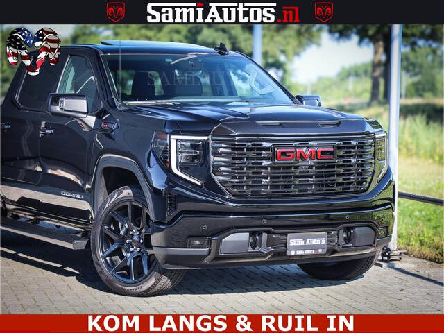 GMC SIERRA DENALI 6.2 V8 426PK Full Option | De Meest Luxe Pick-Up in zijn Klasse | Comfortabele Dubbele Cabine met Royale 5 Zitplaatsen | BPM vrij | Nu Leverbaar uit Voorraad | Voorraad Nr 2058