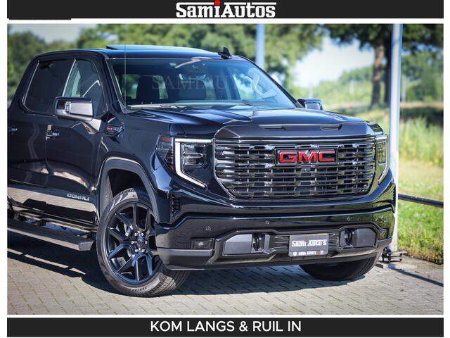 GMC SIERRA DENALI 6.2 V8 426PK Full Option | De Meest Luxe Pick-Up in zijn Klasse | Comfortabele Dubbele Cabine met Royale 5 Zitplaatsen | BPM vrij | Nu Leverbaar uit Voorraad | Voorraad Nr 2252 | De specialist in Amerikaanse pick-ups in Nederland en Europa.