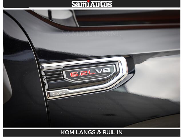 GMC SIERRA DENALI | All-In Prijs | 6,2 V8 Full Option | De Meest Luxe Pick-Up in zijn Klasse | Comfortabele Dubbele Cabine met Royale 5 Zitplaatsen | BPM vrij | Nu Leverbaar uit Voorraad | Voorraad Nr 2232 | De specialist in Amerikaanse pick-ups in Nederland en Europa.
