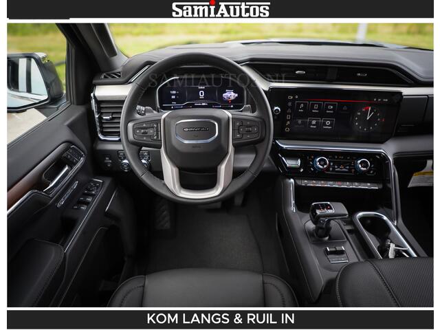 GMC SIERRA DENALI | All-In Prijs | 6,2 V8 Full Option | De Meest Luxe Pick-Up in zijn Klasse | Comfortabele Dubbele Cabine met Royale 5 Zitplaatsen | BPM vrij | Nu Leverbaar uit Voorraad | Voorraad Nr 2232 | De specialist in Amerikaanse pick-ups in Nederland en Europa.