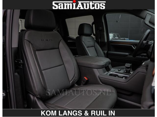 GMC SIERRA DENALI 6.2 V8 426PK Full Option | De Meest Luxe Pick-Up in zijn Klasse | Comfortabele Dubbele Cabine met Royale 5 Zitplaatsen | BPM vrij | Nu Leverbaar uit Voorraad | Voorraad Nr 2252 | De specialist in Amerikaanse pick-ups in Nederland en Europa.