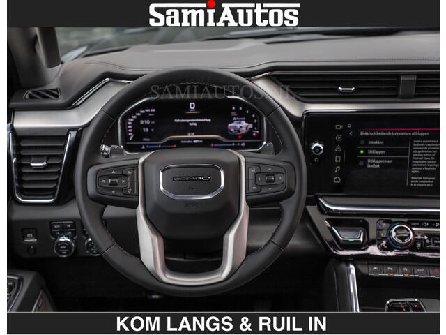 GMC SIERRA DENALI | All-In Prijs | 6,2 V8 Full Option | De Meest Luxe Pick-Up in zijn Klasse | Comfortabele Dubbele Cabine met Royale 5 Zitplaatsen | BPM vrij | Nu Leverbaar uit Voorraad | Voorraad Nr 1788 | De specialist in Amerikaanse pick-ups in Nederland en Europa.